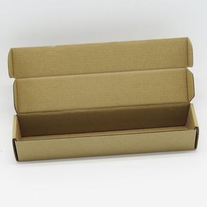 Caja de Cartón Corrugado Kraft para Envíos de Flores, Forma Larga y Pequeña - Product Image 4