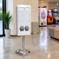 Distributeur automatique de cartes blanches, best-seller, SDK, capacité de 300 à 600 cartes, garantie d'un an, facile à transporter, support chromé |   Machine à tatouer