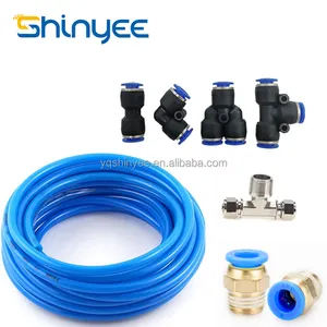 Shinyee Pneumatische Pe Pipe Air Quick Fitting 5/8 8*5Mm Pneumatische Slang Buis Luchtslang Pu Pneumat