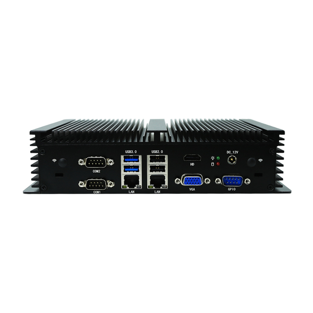 Hot Sales EGLOBAL Mini Computer I3 I5 I7 6100U/6200U  Kiosk Mini Pc Win10 New Cpu2* DDR4 Ram 2*LAN6*COM Fanless Box Mini Pcs