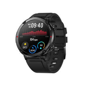 Reloj Inteligente T30 2025 con Pantalla Táctil HD Redonda de 1.7 Pulgadas, Batería de Larga Duración de 600 mAh, Llamadas por Bluetooth, Monitor de Actividad Física y Deportiva, Altavoz de Alta Fidelidad, Compatible con Android e iOS - Product Image 2