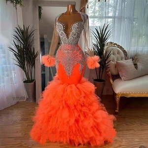 strapless open back dress Ladivine CD886 Long Fitted Satin Halter Prom Dress Maxi Slit Formal Go –  Glass Slipper Formals main image 1