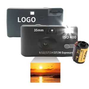 <span class=keywords><strong>Appareil</strong></span> photo <span class=keywords><strong>jetable</strong></span> professionnel motorisé en plastique pour pellicule 35 mm, méthodes personnalisables : autocollant/soie/UV, plusieurs couleurs - Product Image 2