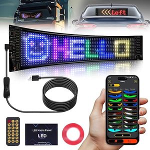 Usb lập trình 16*32 linh hoạt <span class=keywords><strong>LED</strong></span> ma trận Bảng điều chỉnh hiển thị cho xe/Xe Tải signage & DIY Scroll tin nhắn cho sản phẩm mới - Product Image 6