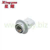 Connecteur YB 2 broches universel gris, prise électrique étanche, support de lampe