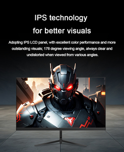 19.5 "chơi game màn hình 100Hz 1080P IPS không Khung siêu mỏng chống ánh sáng màu xanh 99% sRGB hiển thị cổng V-SA mountable Đen máy tính để bàn - Product Image 4