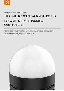 <b>Point</b> <b>Lights</b> 2026 Overseasdesign Dot-50 IP65 Dimmable Zigbee 3.0 Decorative OEM&ODM Customization Dimensions Low MOQ - Product Image 6