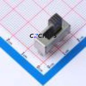 SS-22F07-G100 Slide Switch Through hole Component (THT) Switch Double Pole Double Throw Rectangle Pin Header PC Pin 17mm - Product Image 1