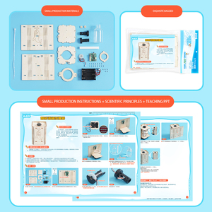 Humidificador Inteligente con Tecnología <span class=keywords><strong>de</strong></span> Voz, Plástico y Madera, Pequeño, para Estudiantes <span class=keywords><strong>de</strong></span> Primaria y Secundaria, Invención, Manualidades, Ciencia - Product Image 2