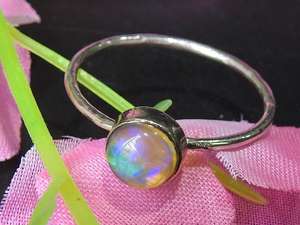 Ethiopian <b>Opal</b> 925 Sterling <b>Silver</b> Bezel Setting Certified Customizable <b>Ring</b> Women Handmade Stone Gift Her Bridal Wedding - Product Image 3