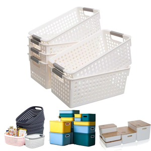 <span class=keywords><strong>Panier</strong></span> <span class=keywords><strong>de</strong></span> rangement en plastique CityLife pour garde-manger, salle <span class=keywords><strong>de</strong></span> bain, <span class=keywords><strong>bureau</strong></span>, tiroir, cuisine, légumes et fruits - Product Image 2