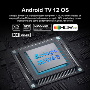 Dcolor GD2 Boîtier TV intelligent certifié <span class=keywords><strong>GOOGLE</strong></span> <span class=keywords><strong>Android</strong></span> 12, décodeur 4K, meilleur prix, 2 Go 32 Go, Amlogic S905Y4-B, <span class=keywords><strong>Google</strong></span> TV Standard - Product Image 6