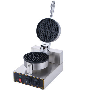 Nhà Máy OEM Waffle Baker Thương Mại Thép Không Gỉ <span class=keywords><strong>Ice</strong></span> <span class=keywords><strong>Cream</strong></span> 1-Tấm <span class=keywords><strong>Cone</strong></span> Baker Máy - Product Image 1