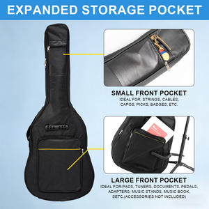 GB15-38/40/41/39 卸売 ギターバッグ アコースティック 防水 クラシックギターバッグ ギターケース - Product Image 3