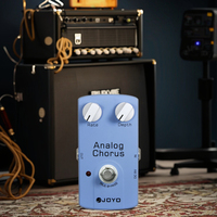 JF-37 mode analogique ligne Chorus utilise classique BBD puce taux profondeur réglage pédales multi-guitare effet pédale
