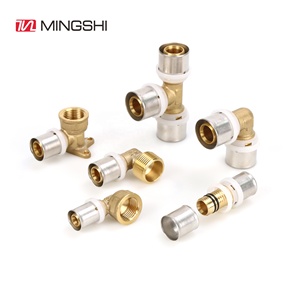 Raccord d'air de tuyau pex en laiton <span class=keywords><strong>multicouche</strong></span> droit réduit <span class=keywords><strong>TH</strong></span> nickelé à haute pression pour les conduites d'eau - Product Image 5