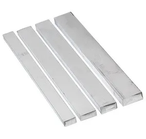 Barre plate en aluminium anodisé série 5000 5052 5053 5086 5005 tige de barre plate en aluminium prix par kg