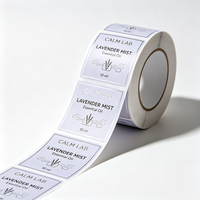 Étiquette de parfum en feuille d'or TEDDY, logo privé, étiquette de bouteille en verre vinyle, autocollant personnalisé pour cosmétiques et parfums