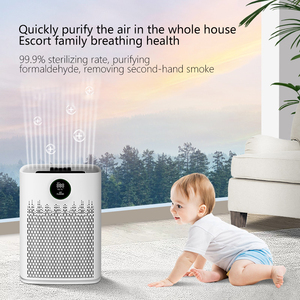 <span class=keywords><strong>Purificateur</strong></span> <span class=keywords><strong>d</strong></span>'<span class=keywords><strong>air</strong></span> électrique intelligent 2738 pour la maison, avec filtre HEPA 13, écran LED, connectivité Wi-Fi et commande tactile - Product Image 2