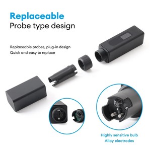 Testeur de qualité de l'eau PH-M05 avec écran couleur, recharge USB, 5 en 1 (TDS, sel, EC, PH) pour piscine et eau potable - Product Image 3