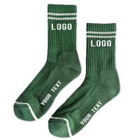 Chaussettes de sport personnalisées pour jeunes (football et basketball) - Vente en gros OEM, couleurs personnalisées, petites séries