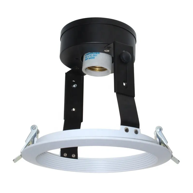 PAR38 gömme Led Downlight lamba tutucu PAR38 ayarlanabilir yükseklik aydınlatma armatürü E27/E26 soket tavan lambası fikstürü aydınlatma armatürü
