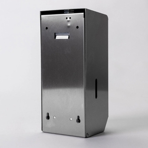 900ml Wall Mounted <b>Soap</b> Dispenser Stainless Steel Lockable Refillable Bathroom Hand <b>Wash</b> Unit for Office Public Restroom Use - Product Image 3