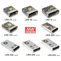 Alimentation à découpage Mean Well LRS-35-24 35W 24V, boîtier métallique, dissipation thermique en nid d'abeille, alimentation industrielle AC-DC Meanwell