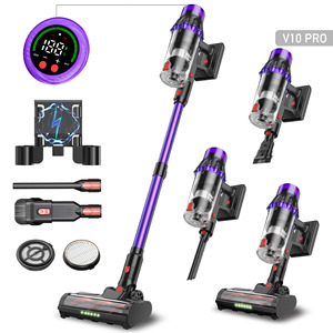V10 Pro Cordless Vertical Vacuum Cleaner 35000Pa High Suction Handheld With Mite Removal Brush Head - Product Image 1