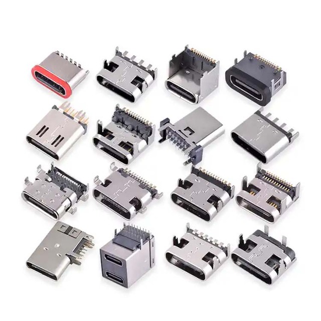 One-stop Purchase Male Female USB Type C Connector for PCB Charging Type c Usb Connector