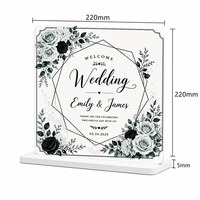 Accessoires de photomaton de mariage personnalisés en PVC, ensemble de panneaux en mousse de 5 mm, panneaux pour les mariés et les alliances, impression recto-verso, décorations de fête, accessoires de photomaton