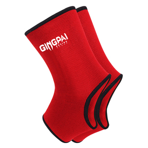 GINGPAI 2pcs Confortable Thai Combat Respirant Polyester Coton Boxe Formation Chaussettes <span class=keywords><strong>Bande</strong></span> Élastique Fermeture Stretch Compression - Product Image 3