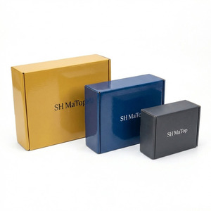Boîte <span class=keywords><strong>d</strong></span>'expédition en carton ondulé coloré personnalisée, couleur Pantone, carton <span class=keywords><strong>d</strong></span>'expédition sur mesure - Product Image 4
