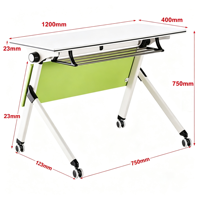 Fabricant de mobilier de bureau Table de bureau de conférence moderne pliante pour bureau de direction