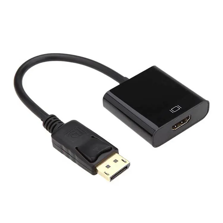 High Quality Displayport DP To HDMI Adapter 15cm Display Port Male To HDMI Female Converter Cable
