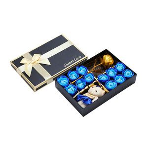 Emballage de cadeaux <span class=keywords><strong>ourson</strong></span> rose avec boîte à bouquet de <span class=keywords><strong>chocolat</strong></span> rigide Papier de luxe Boîtes cadeaux Carton Boîte d'emballage personnalisée - Product Image 3