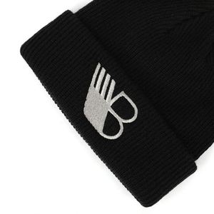 High Quality Fisherman Embroidered Logo Winter <b>Hat</b>,Beanies With Custom Embroidery,Wholesale Acrylic Slouchy Black Beanie - Product Image 4