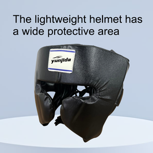 อุปกรณ์ป้องกันศีรษะสำหรับชกมวยแบบปรับได้เต็มใบหน้า พร้อมสายรัดคางปรับได้ ทำจากหนัง PU ป้องกันใบหน้าเต็มรูปแบบ สำหรับการฝึกซ้อมประจำวัน - Product Image 5
