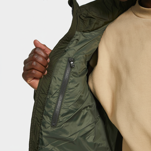 แจ็คเก็ตบอมเบอร์แขนยาวสำหรับผู้ชายฤดูใบไม้ร่วงมีซิปปิดสไตล์วินเทจสำหรับฤดูหนาวปรับแต่งสีพื้น - Product Image 1