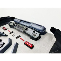 Kit carrosserie pour Mercedes Classe G W463 2004-2018, mise à niveau vers le modèle W465 G63, comprend capot, pare-chocs avant, pare-chocs arrière, feux, ailes