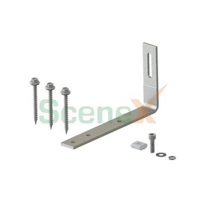 Système de montage solaire en acier inoxydable SUS304, crochet de toit pour l'installation de panneaux solaires avec traitement de surface par sablage - Product Image 3