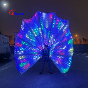 Grand ventilateur de paon à LED 3.2 mètres, queue de Costume, ailes de fées, tenues de divertissement - Product Image 6