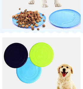 Piringan terbang anjing interaktif, piring mengambang lembut ringan untuk latihan anak anjing & permainan luar ruangan hadiah promosi - Product Image 3