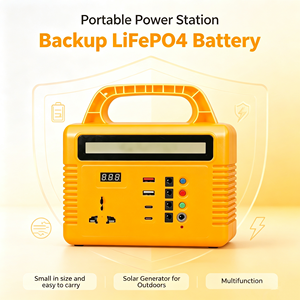 Station d'alimentation portable Meimu, 288Wh |   Batterie de secours LiFePO4, générateur solaire pour l'extérieur, le camping, les voyages, la chasse, les pannes de courant - Product Image 5