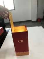 Boîte cadeau en papier rigide personnalisée, emballage haut de gamme pour bouteilles de vin, spiritueux et compléments alimentaires