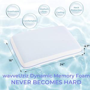 Fabricants Vente en gros Lit en mousse à mémoire de forme Repose-cou orthopédique <span class=keywords><strong>cervical</strong></span> Oreiller en gel à mémoire de forme Visco Cool - Product Image 4