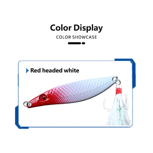 Señuelo de Pesca Artificial de Metal, Diseño de Serpiente Acuática, Brillante y Colorido, Largo Alcance, <span class=keywords><strong>Boca</strong></span> Invertida, para Pesca de Carpas en Lagos/Ríos - Product Image 4