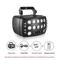 Mini projecteur laser LED personnalisé DMX512 blanc chaud pour éclairage de scène KTV et fêtes intérieures