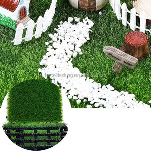 Césped Artificial de Diseño Contemporáneo, Mejor Proveedor, Directo de Fábrica, Alfombra de Césped para Exteriores, Baldosas de Césped Artificial para Terraza - Product Image 1