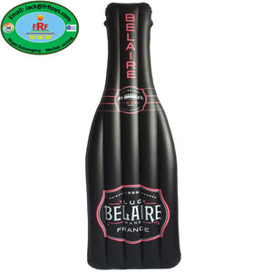 Giocattoli Divertenti per Feste in Piscina Estive, Promozione Francia, Galleggiante Gonfiabile a Forma di Bottiglia in PVC - Product Image 2